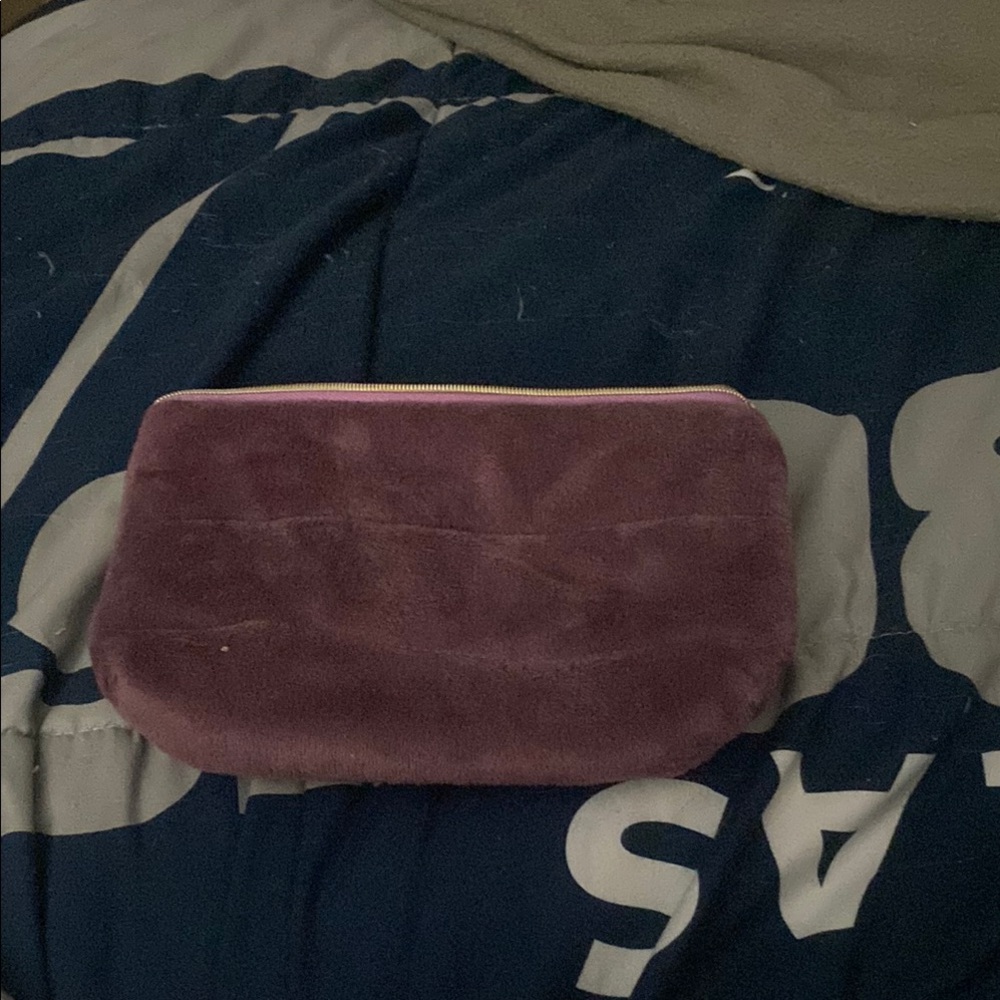 Plush Purple Clutch